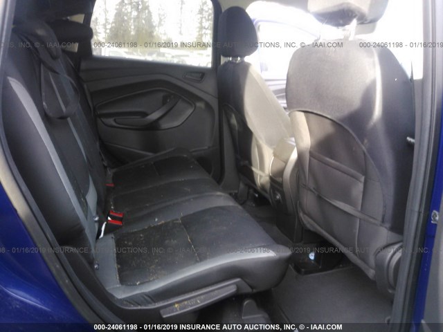 1FMCU0F78FUB44026 - 2015 FORD ESCAPE S BLUE photo 8