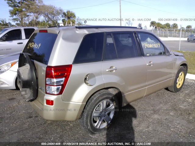 JS3TE947874201496 - 2007 SUZUKI GRAND VITARA LUXURY 金色 照片 4