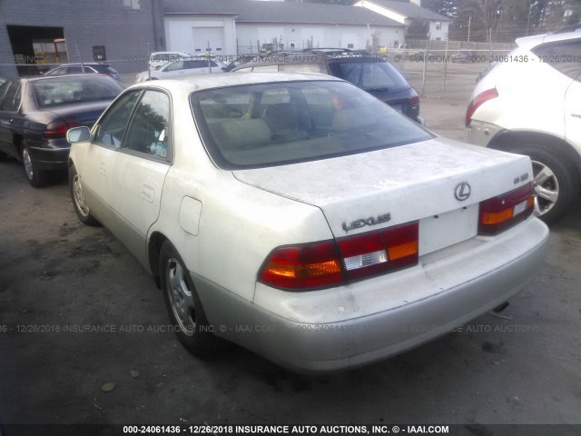 JT8BF28G7X0202329 - 1999 LEXUS ES 300 TAN photo 3