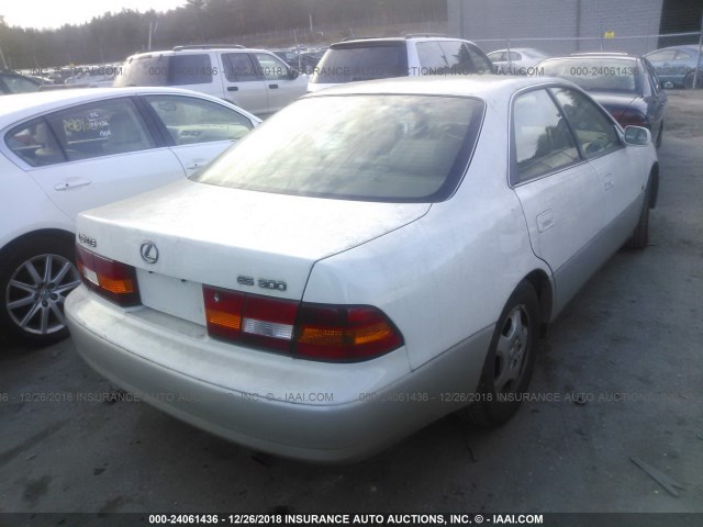 JT8BF28G7X0202329 - 1999 LEXUS ES 300 TAN photo 4