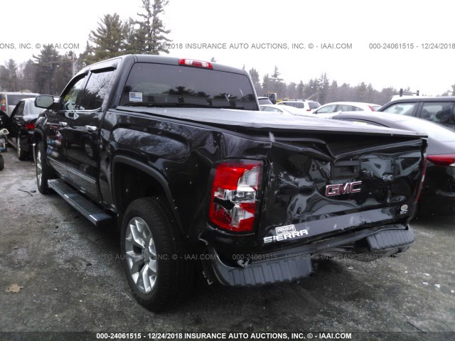 3GTU2VEC3FG432517 - 2015 GMC SIERRA K1500 SLT BLACK photo 3