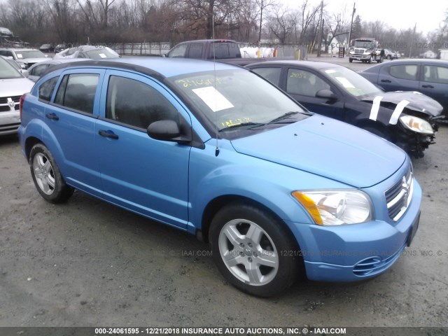 1B3HB48B18D571741 - 2008 DODGE CALIBER SXT BLUE photo 1