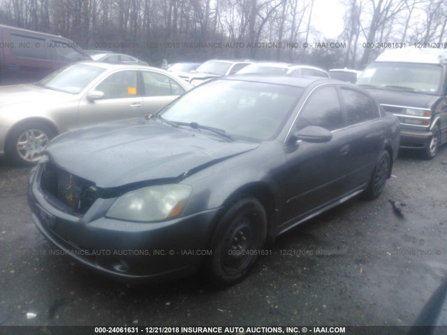 1N4AL11D76N454900 - 2006 NISSAN ALTIMA S/SL GRAY photo 2