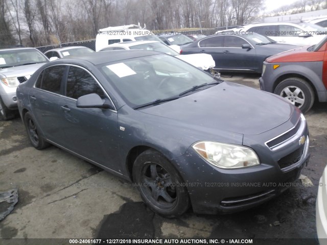 1G1ZH57B884205003 - 2008 CHEVROLET MALIBU 1LT 灰色 照片 1