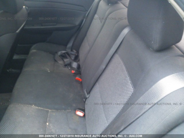 1G1ZH57B884205003 - 2008 CHEVROLET MALIBU 1LT 灰色 照片 8