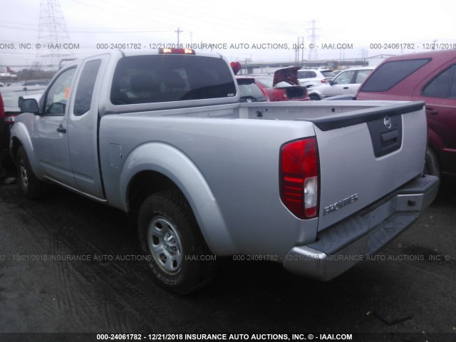 1N6BD0CT3GN714878 - 2016 NISSAN FRONTIER S/SV SILVER photo 3