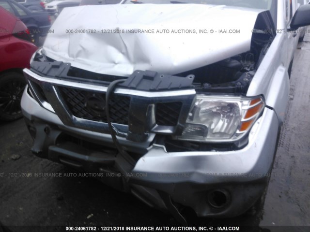 1N6BD0CT3GN714878 - 2016 NISSAN FRONTIER S/SV SILVER photo 6