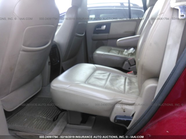 1FMFU18LX4LB09486 - 2004 FORD EXPEDITION EDDIE BAUER RED photo 8