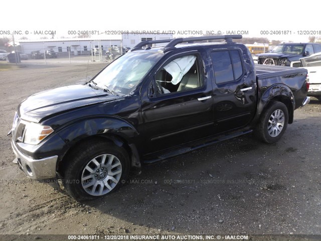 1N6AD0EV5CC432516 - 2012 NISSAN FRONTIER S/SV/SL/PRO-4X BLACK photo 2