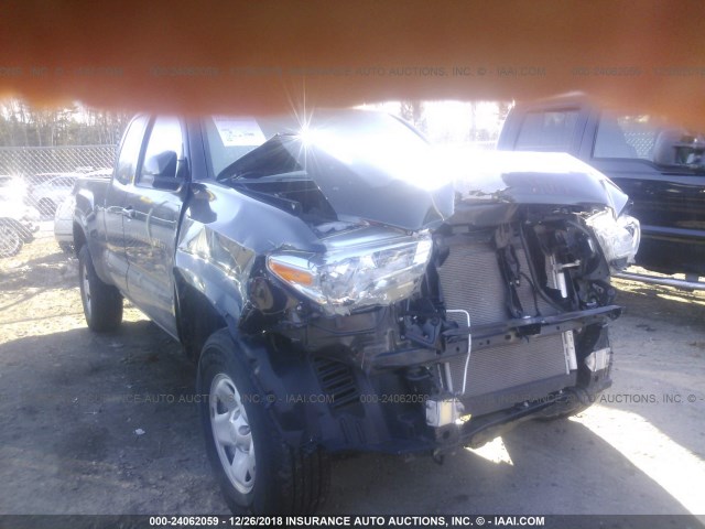 5TFSX5ENXHX057220 - 2017 TOYOTA TACOMA ACCESS CAB/SR/SR5 შავი ფოტო 6