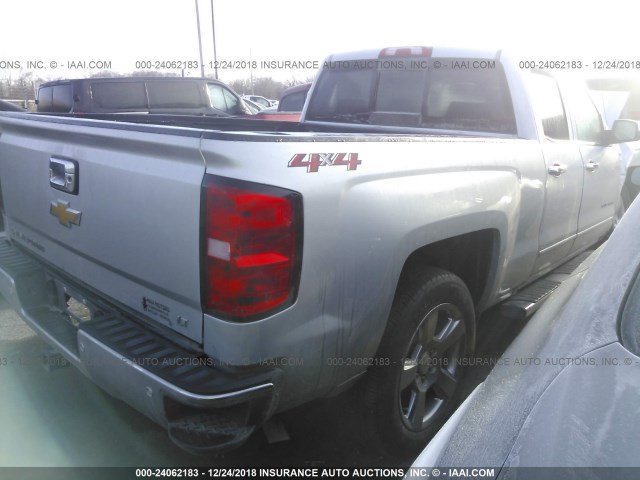 1GCVKREC6JZ218304 - 2018 CHEVROLET SILVERADO K1500 LT GRAY photo 4