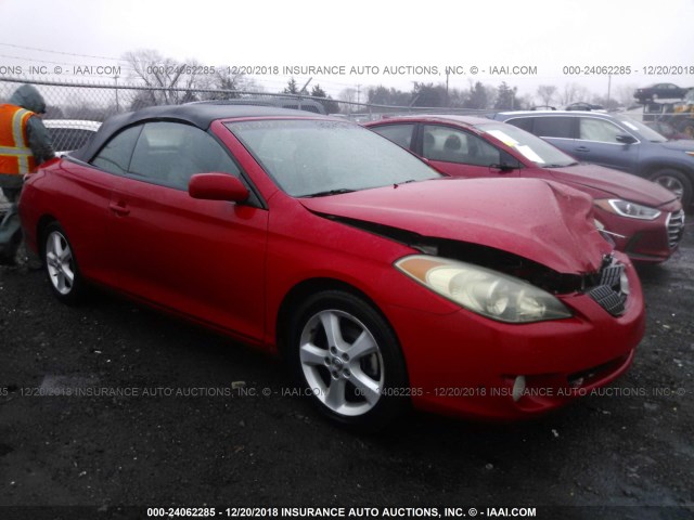 4T1FA38P56U106693 - 2006 TOYOTA CAMRY SOLARA SE/SLE Qırmızı foto 1