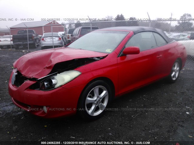 4T1FA38P56U106693 - 2006 TOYOTA CAMRY SOLARA SE/SLE Qırmızı foto 2