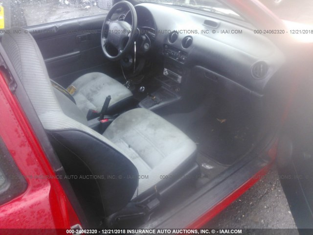 JT2EL43S4P0266688 - 1993 TOYOTA TERCEL DX RED photo 5