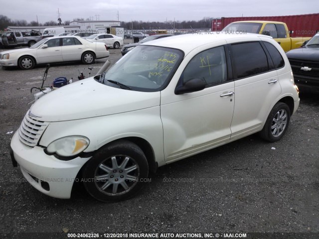 3A4FY58B77T604089 - 2007 CHRYSLER PT CRUISER TOURING WHITE photo 2