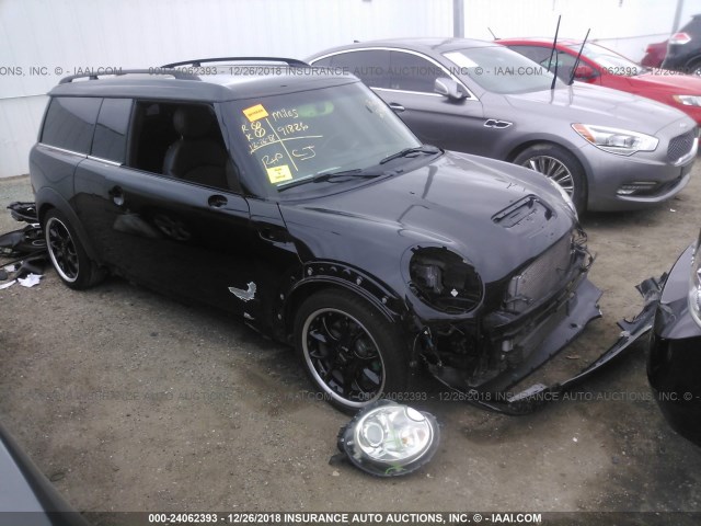 WMWMM3C54ATP75252 - 2010 MINI COOPER S CLUBMAN BLACK photo 1