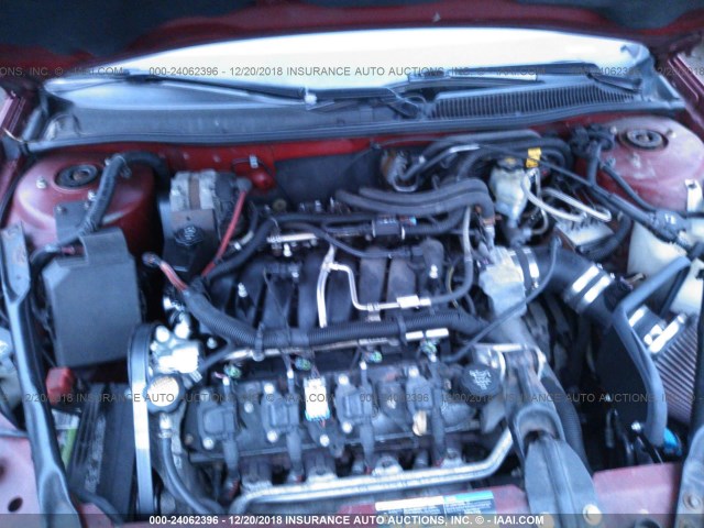 2G1WL16C379348778 - 2007 CHEVROLET MONTE CARLO SS წითელი ფოტო 10