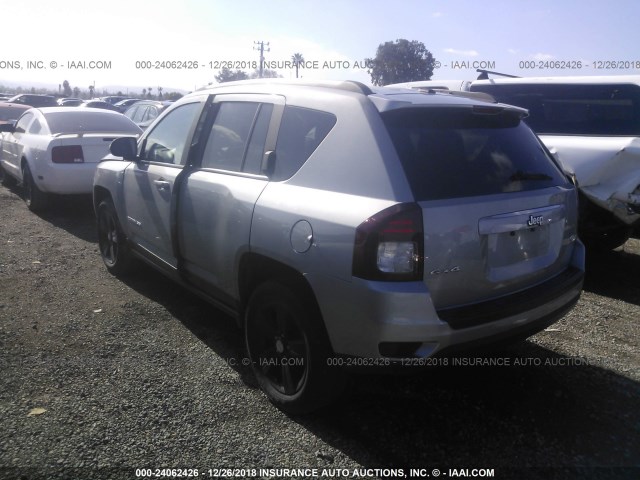 1C4NJDEB7GD758344 - 2016 JEEP COMPASS LATITUDE GRAY photo 3