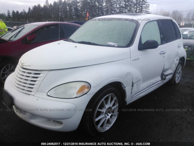 3C8FY78G23T555213 - 2003 CHRYSLER PT CRUISER GT WHITE photo 2