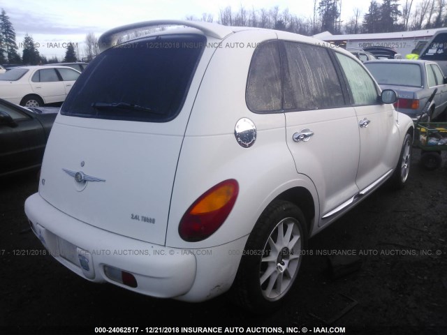 3C8FY78G23T555213 - 2003 CHRYSLER PT CRUISER GT WHITE photo 4