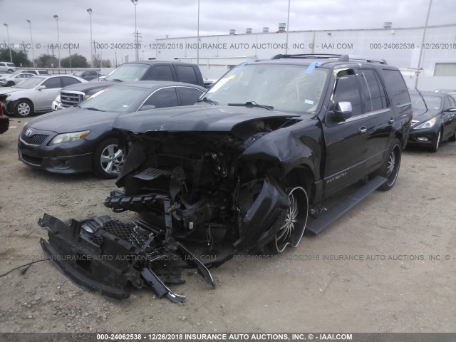 5LMJJ2HT0FEJ01006 - 2015 LINCOLN NAVIGATOR BLACK photo 2