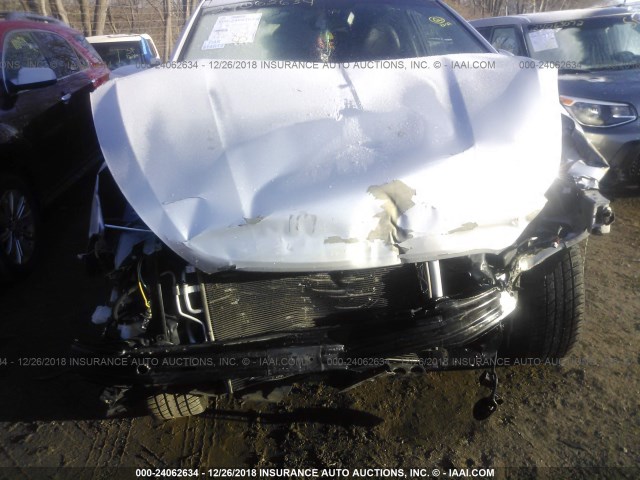 KM8JU3ACXCU400207 - 2012 HYUNDAI TUCSON GLS/LIMITED ვერცხლისფერი ფოტო 6