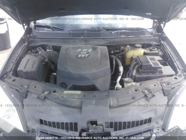 3GSCL53768S577148 - 2008 SATURN VUE XR Սև լուսանկար 10