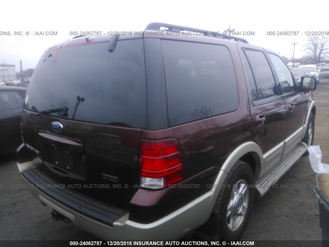 1FMPU18596LA48785 - 2006 FORD EXPEDITION EDDIE BAUER BROWN photo 4