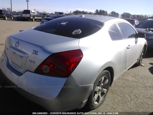 1N4AL24E68C197513 - 2008 NISSAN ALTIMA 2.5S SILVER photo 4