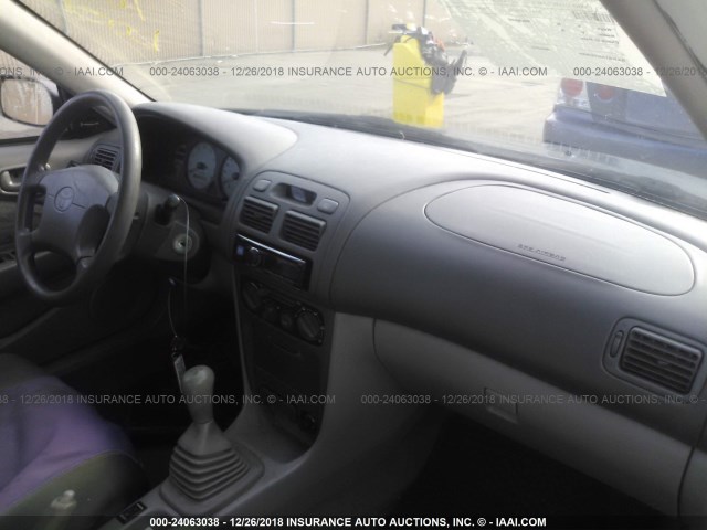 1NXBR12E8WZ120610 - 1998 TOYOTA COROLLA VE/CE/LE TURQUOISE photo 5