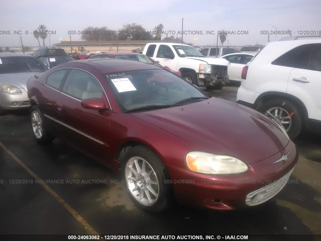 4C3AG52H82E010610 - 2002 CHRYSLER SEBRING LXI RED photo 1