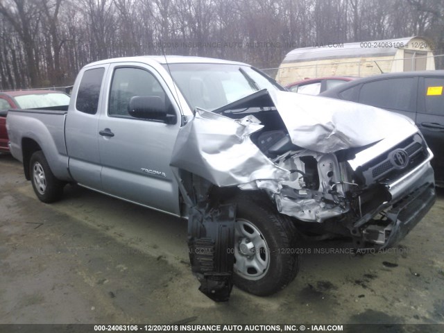 5TFTX4CNXEX044304 - 2014 TOYOTA TACOMA ACCESS CAB ვერცხლისფერი ფოტო 1