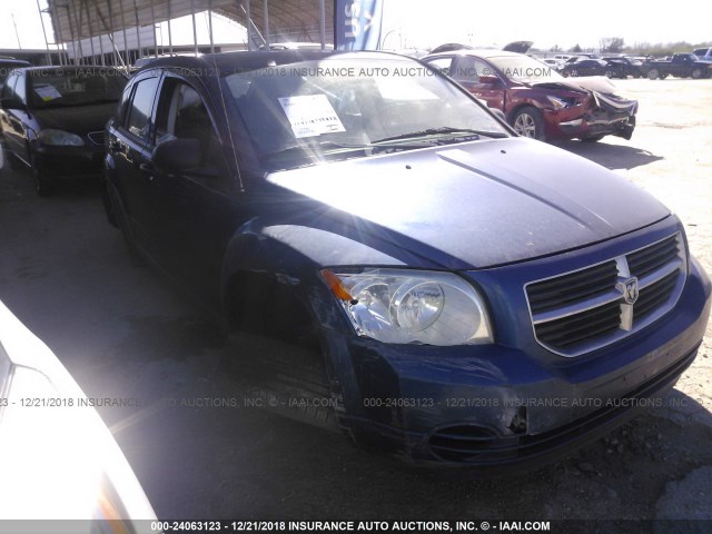 1B3HB48A09D184591 - 2009 DODGE CALIBER SXT BLUE photo 1