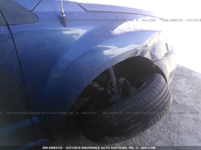 1B3HB48A09D184591 - 2009 DODGE CALIBER SXT BLUE photo 6