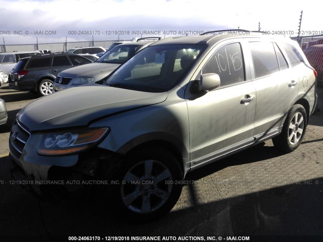 5NMSH13EX9H279534 - 2009 HYUNDAI SANTA FE SE/LIMITED GRAY photo 2