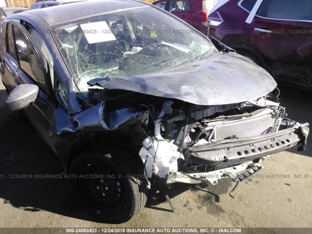 3N1CE2CP2JL358520 - 2018 NISSAN VERSA NOTE S/S PLUS/SV/SL/SR GRAY photo 6