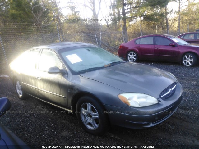 1FAHP56S92A181851 - 2002 FORD TAURUS SEL GRAY photo 1