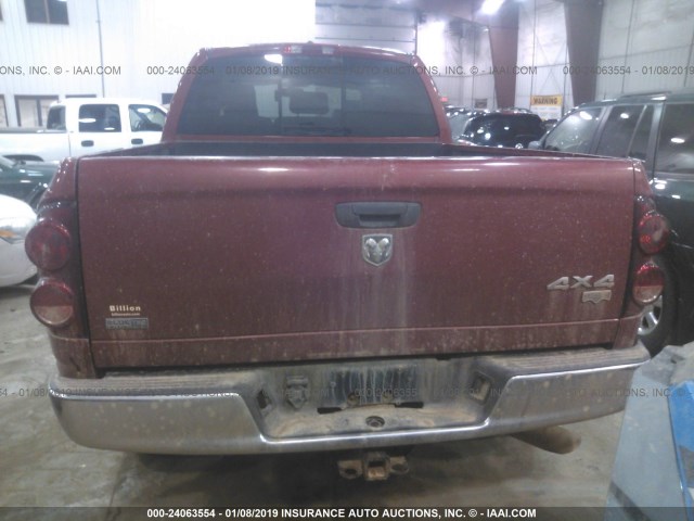 3D7MX39A28G113486 - 2008 DODGE RAM 3500 RED photo 8