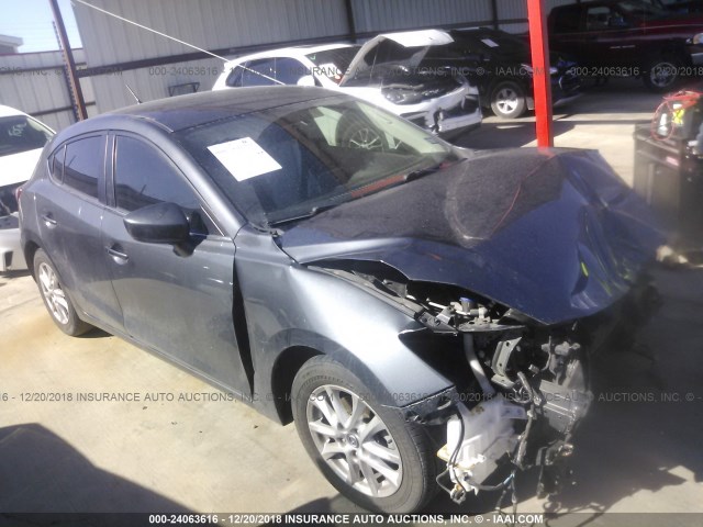 3MZBM1L78FM160139 - 2015 MAZDA 3 TOURING GRAY photo 1