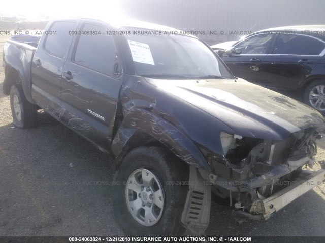 5TFLU4ENXDX049622 - 2013 TOYOTA TACOMA DOUBLE CAB 黑色 照片 6