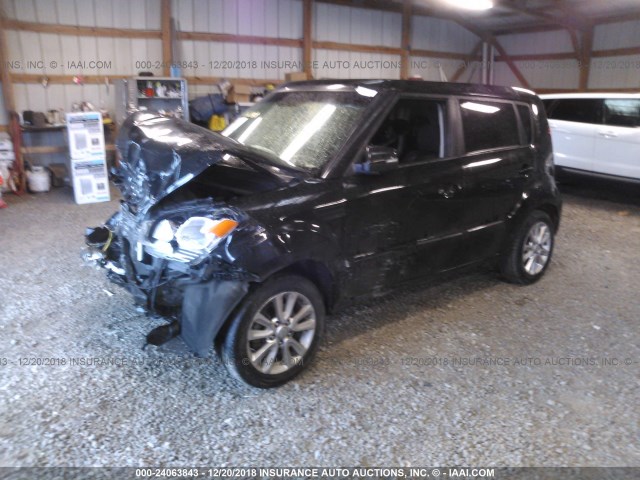 KNDJT2A65C7742867 - 2012 KIA SOUL +/!/SPORT BLACK photo 2