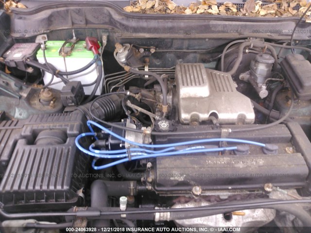 JHLRD18791S007427 - 2001 HONDA CR-V SE/LE GREEN photo 10