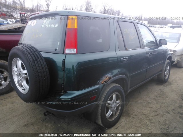 JHLRD18791S007427 - 2001 HONDA CR-V SE/LE GREEN photo 4