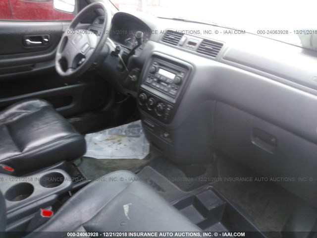 JHLRD18791S007427 - 2001 HONDA CR-V SE/LE GREEN photo 5