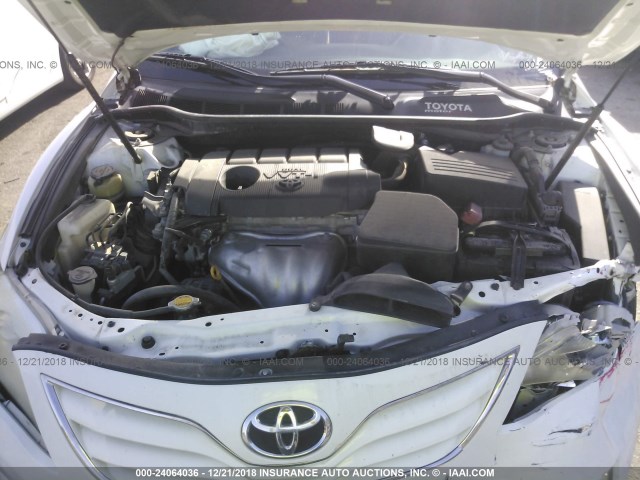 4T4BF3EK7BR162238 - 2011 TOYOTA CAMRY SE/LE/XLE 白色 照片 10