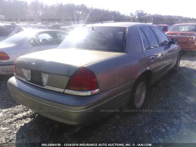 2FAFP74W31X139271 - 2001 FORD CROWN VICTORIA LX BEIGE photo 4