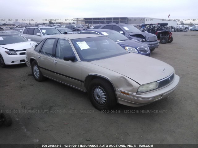 2G4WB54L0N1486242 - 1992 BUICK REGAL CUSTOM TAN photo 1