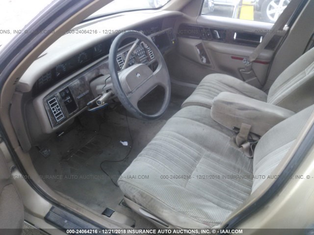 2G4WB54L0N1486242 - 1992 BUICK REGAL CUSTOM TAN photo 5