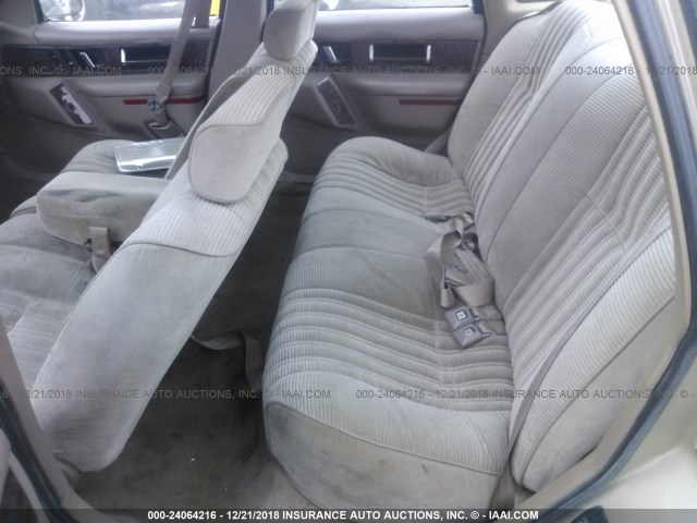 2G4WB54L0N1486242 - 1992 BUICK REGAL CUSTOM TAN photo 8