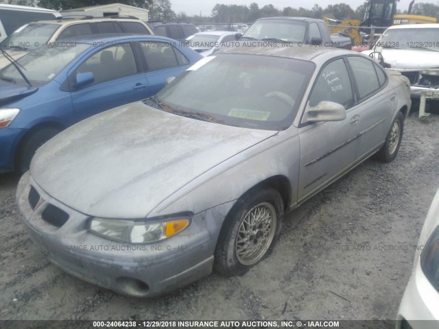 1G2WK52J5YF329992 - 2000 PONTIAC GRAND PRIX SE1 SILVER photo 2